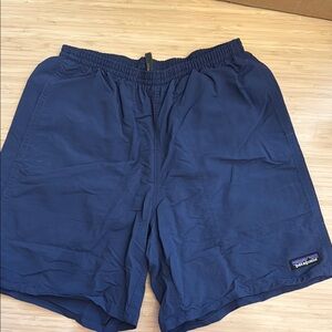Patagonia Men Navy Blue Shorts